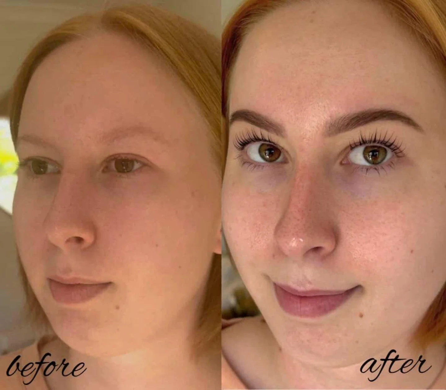 Brow shape, tint & lash lift